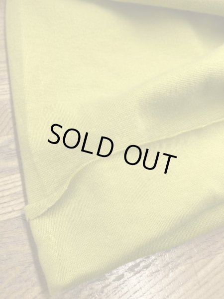 画像7: 生地:綿ポリウレタン スパンフライス(イエローグリーン) (7)