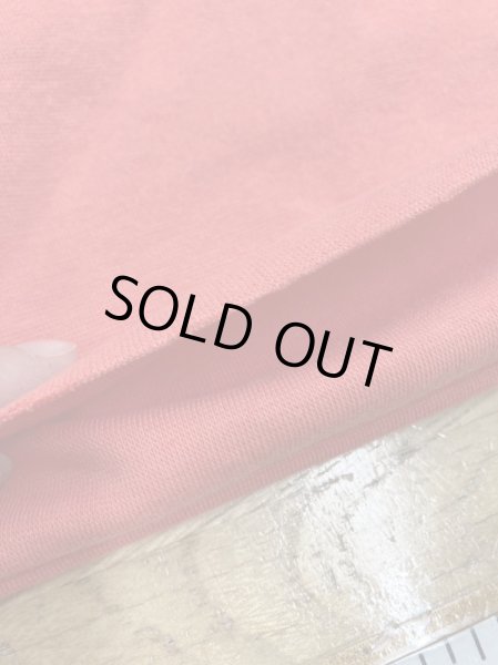 画像3: 生地:綿ポリウレタン スパンフライス(オレンジレッド) (3)