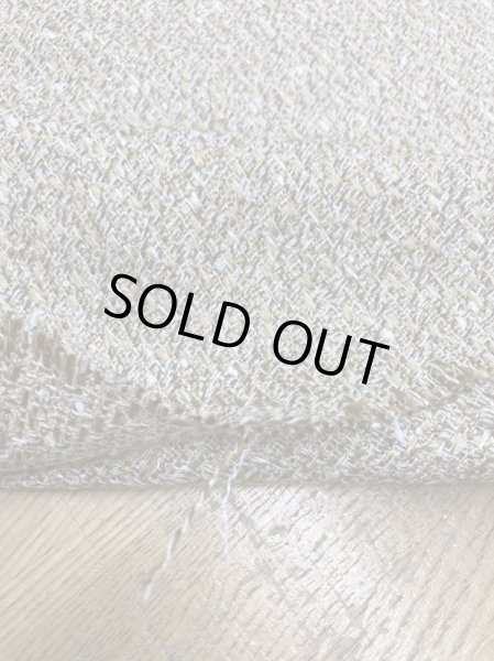 画像4: 生地:綿ポリエステルファンシーツイードラメ入り(ベージュ) (4)