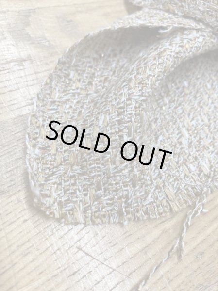 画像7: 生地:綿ポリエステルファンシーツイードラメ入り(ベージュ) (7)