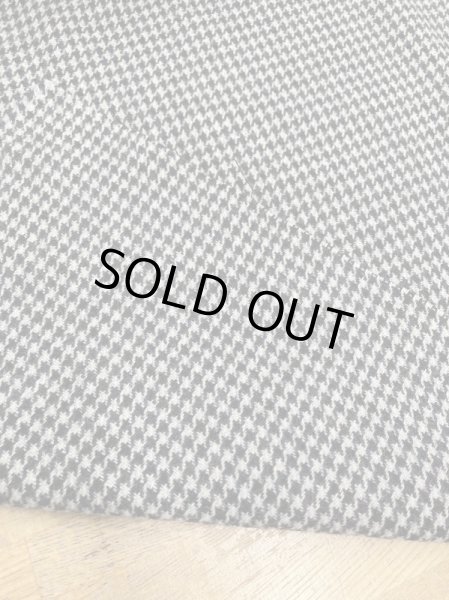 画像3: 生地:ウール100%千鳥格子柄(グレー/紺) (3)