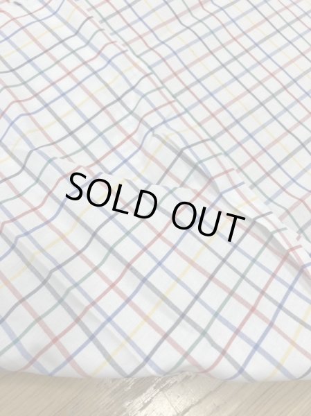 画像2: 生地:綿100%マルチチェック柄(カラフル) (2)