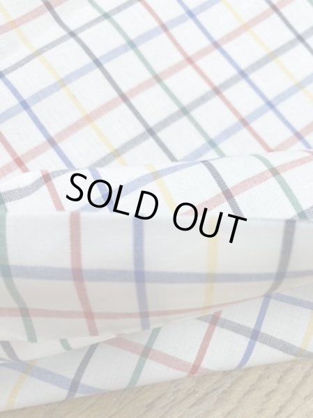 画像3: 生地:綿100%マルチチェック柄(カラフル) (3)