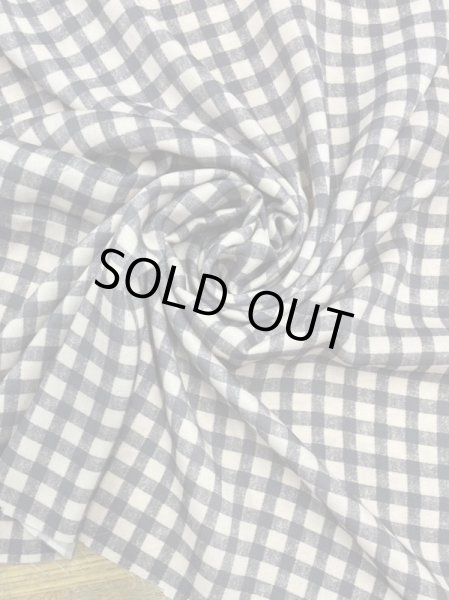 画像6: 生地:チェック柄ポリエステルプリント(くすみピンク) (6)