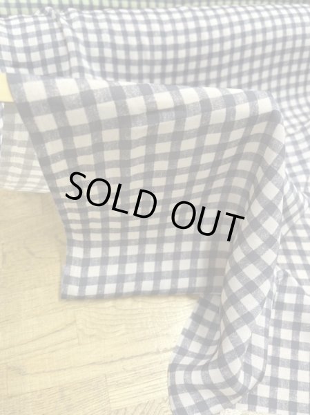 画像9: 生地:チェック柄ポリエステルプリント(くすみピンク) (9)