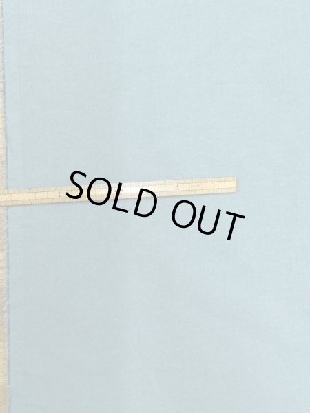 画像2: 生地：リネン風ポリエステルストレッチ（くすみブルー） (2)