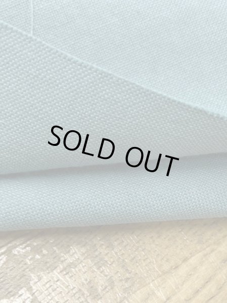 画像3: 生地：リネン風ポリエステルストレッチ（くすみブルー） (3)