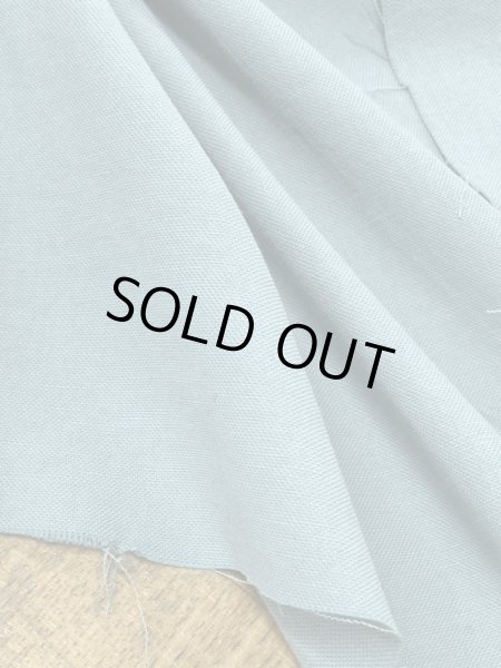 画像5: 生地：リネン風ポリエステルストレッチ（くすみブルー） (5)