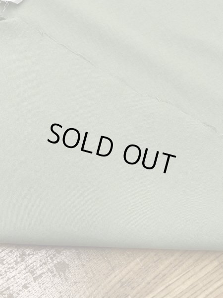 画像4: 生地:リネン風ポリエステルストレッチ(くすみグリーン) (4)