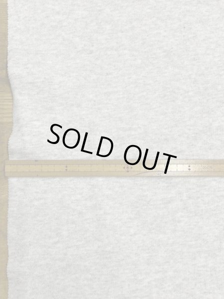 画像2: 生地:綿100%霜降り裏毛ニット(オートミール杢) (2)