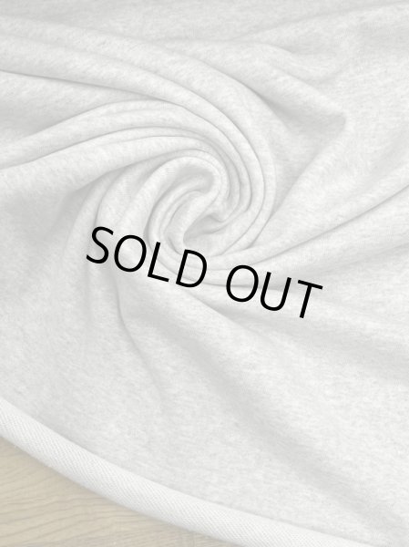 画像6: 生地:綿100%霜降り裏毛ニット(オートミール杢) (6)