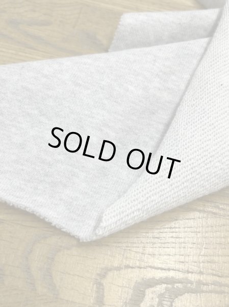 画像7: 生地:綿100%霜降り裏毛ニット(オートミール杢) (7)