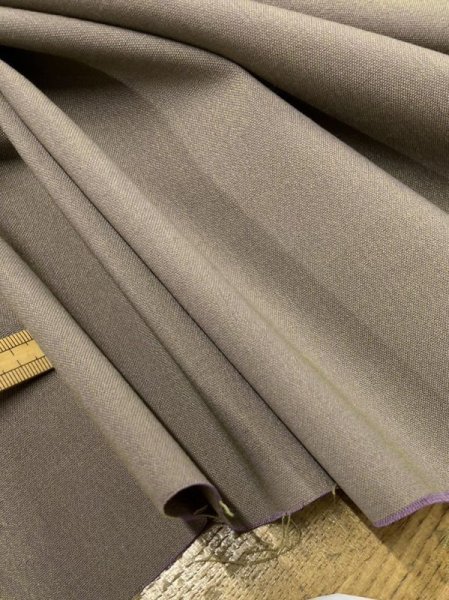 画像5: 生地：ポリエステル混ウールストレッチ（ベージュグリーンパープル） (5)