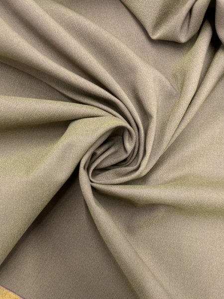 画像6: 生地：ポリエステル混ウールストレッチ（ベージュグリーンパープル） (6)