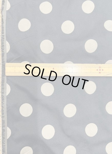 画像3: 生地:ポリエステル100%Wフェイスドットジャガード(黒/ベージュ) (3)