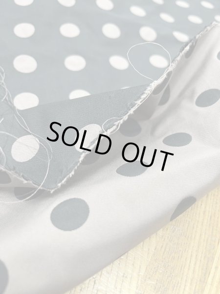 画像5: 生地：ポリエステル100％Wフェイスドットジャガード（黒／ベージュピンク） (5)