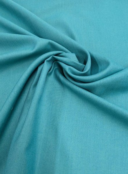 画像4: 生地:マイクロモダールサージ(ターコイズ) (4)