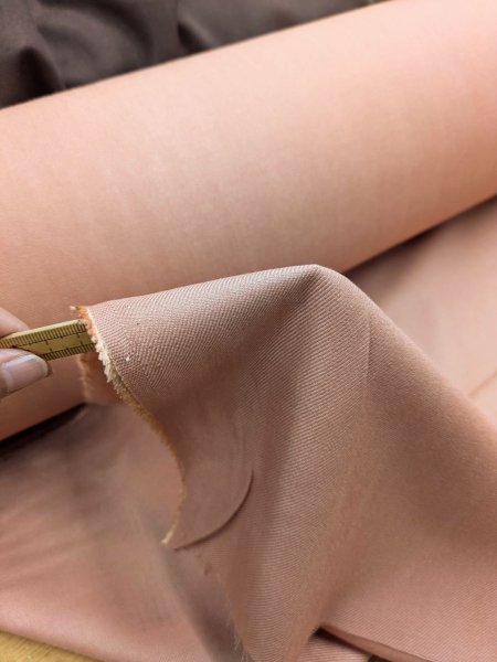 画像3: 生地:マイクロモダールサージ(オレンジピンク) (3)