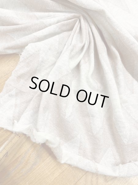 画像5: 生地:綿100%ジグザグ柄ジャガードニット(ベージュ/ピンク) (5)