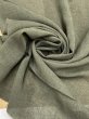 画像7: 生地：リネンライクシアーブラウス地（カーキ） (7)
