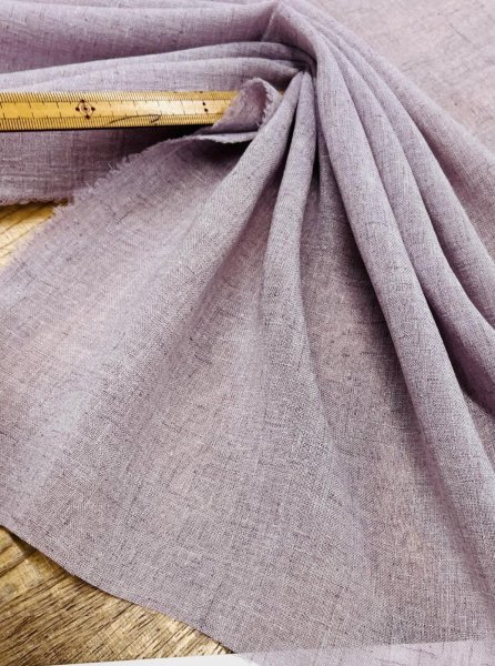 画像6: 生地：リネンライクシアーブラウス地（ラベンダー） (6)