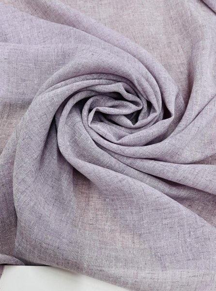 画像7: 生地：リネンライクシアーブラウス地（ラベンダー） (7)