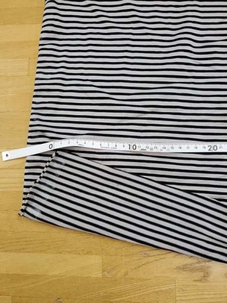 画像2: 生地:ボーダーストレッチニット (2)