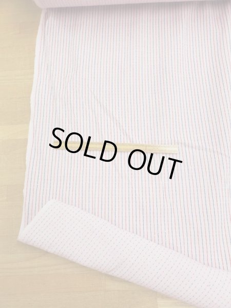 画像2: 生地:ストライプ織りコットン (2)