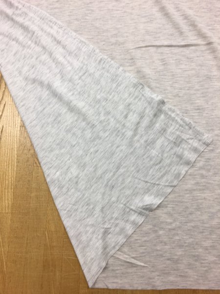 画像3: 生地:シルケット天竺(霜降りオートミール) (3)