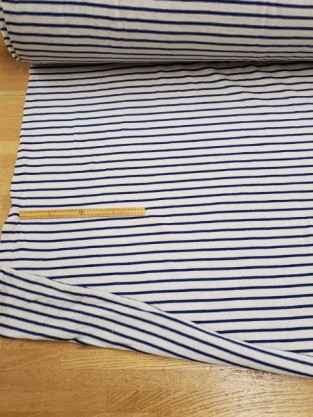 画像6: 生地:ボーダー柄綿ニット (6)