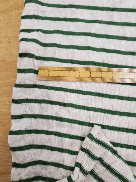 画像7: 生地:ボーダー柄綿ニット (7)