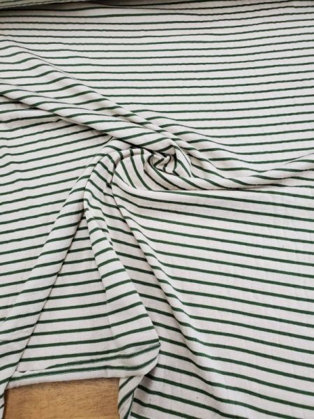 画像3: 生地:ボーダー柄綿ニット (3)