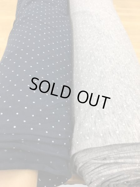 画像2: 生地:ピンドット柄天竺 (2)