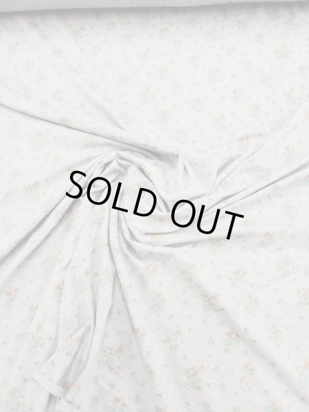 画像3: 生地：綿花柄天竺（グレー／グリーン） (3)