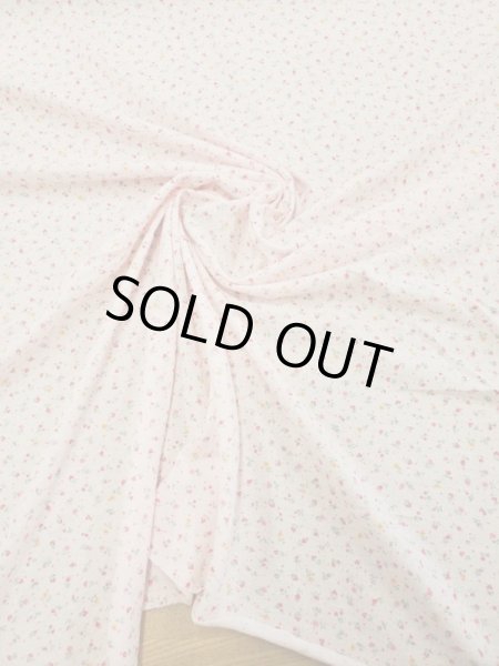 画像4: 生地:小花柄針抜きニット (4)