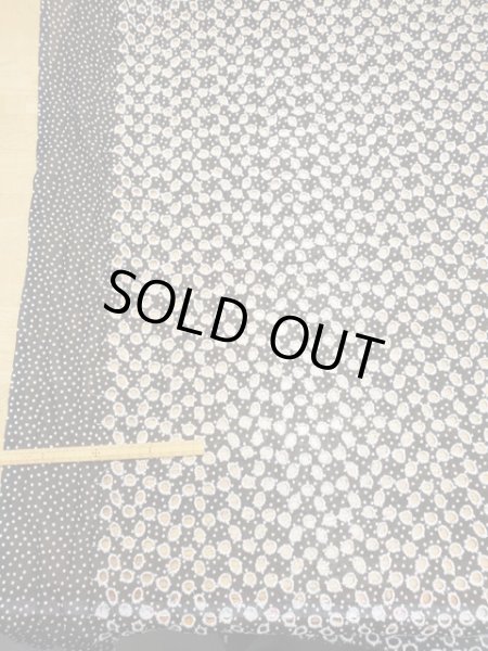 画像2: 生地：水玉柄薄手綿ローン（レース加工） (2)