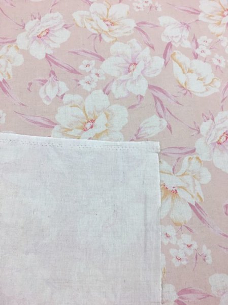 画像12: 生地:花柄綿麻プリント (12)
