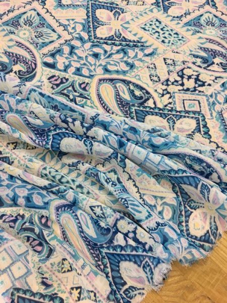 画像4: 生地:モチーフ柄プリント (4)