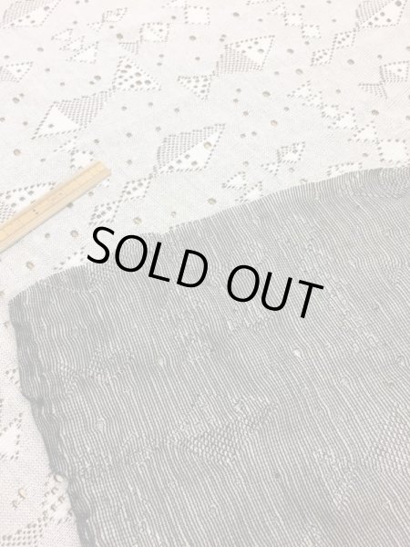 画像3: 生地:魚柄穴あき加工綿ニット(白) (3)