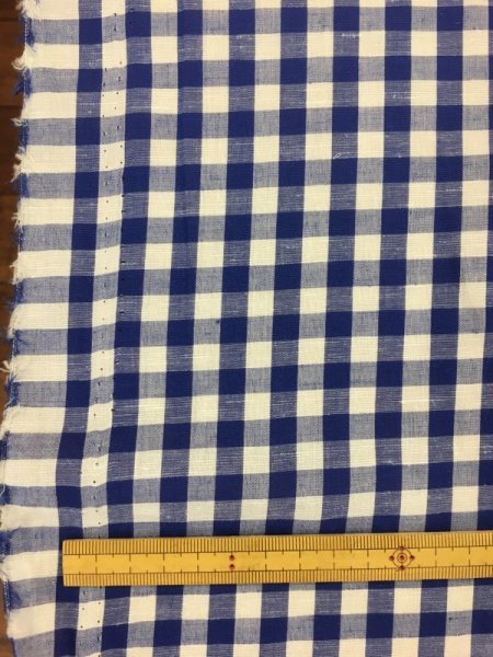画像2: 生地:ダブル幅ギンガムチェック (2)