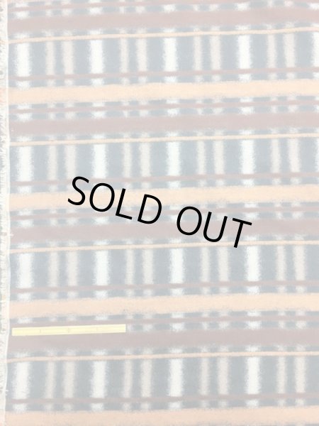 画像3: 生地:綿ハンドメイドチェックプリント(茶) (3)