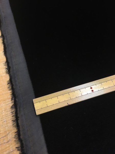 画像3: 生地:ポリエステルベルベット(黒) (3)