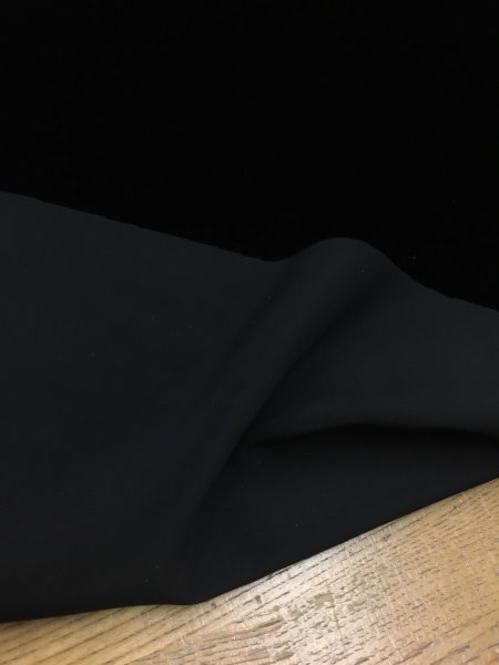 画像5: 生地:ポリエステルベルベット(黒) (5)