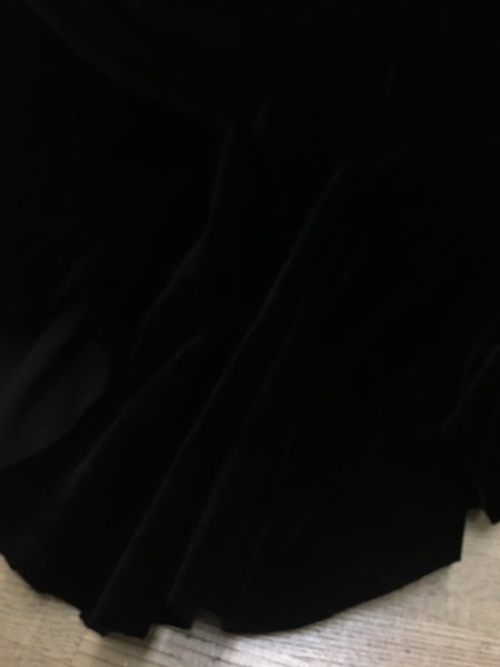 画像6: 生地:ポリエステルベルベット(黒) (6)