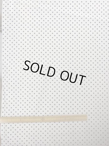 画像2: 生地:水玉綿ブロード(白) (2)