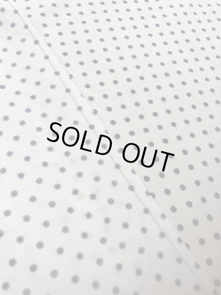 画像4: 生地:水玉綿ブロード(白) (4)