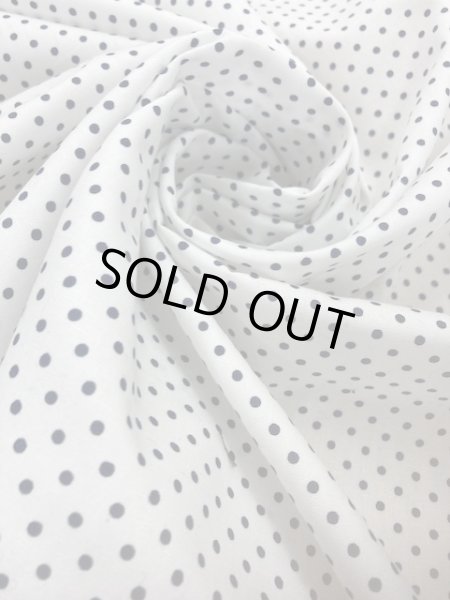 画像5: 生地:水玉綿ブロード(白) (5)