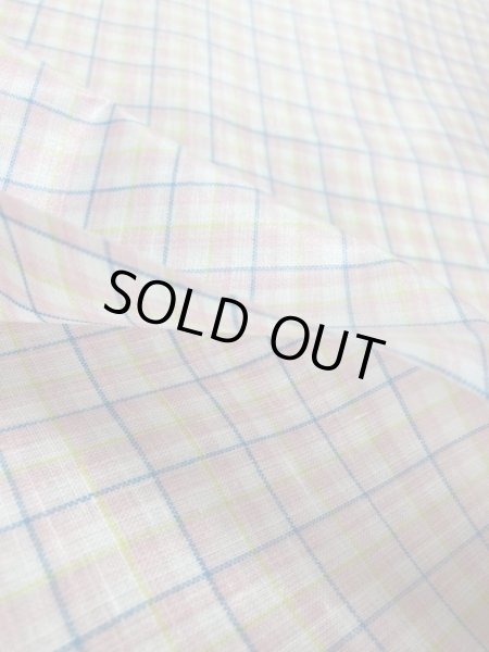 画像4: 生地:ラミネート加工チェック柄中(ピンク/青) (4)