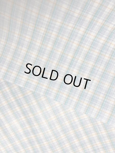 画像3: 生地：ラミネート加工チェック柄小（青／緑） (3)