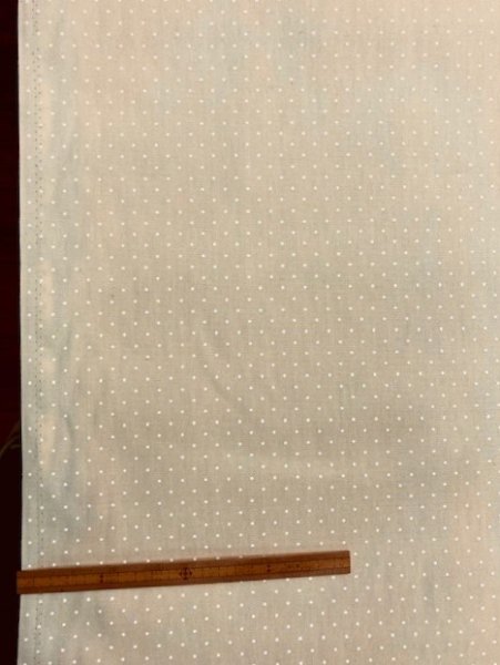 画像2: 生地:ピンドット11号帆布(クリームイエロー) (2)